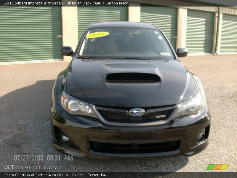 Obsidian Black Pearl / Carbon Black 2011 Subaru Impreza WRX Sedan
