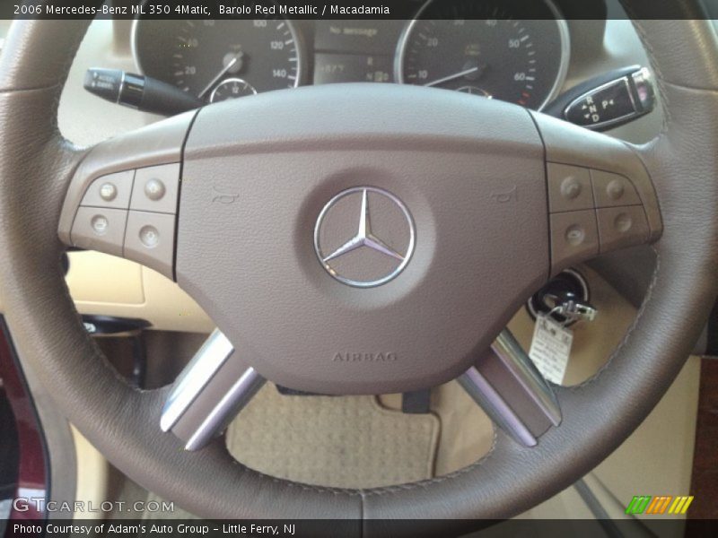 Barolo Red Metallic / Macadamia 2006 Mercedes-Benz ML 350 4Matic