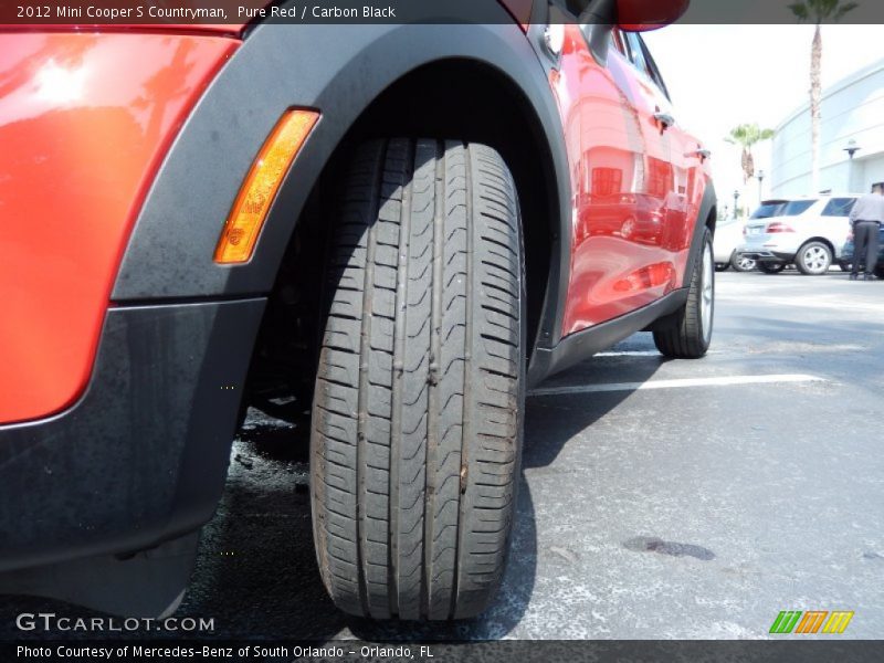 Pure Red / Carbon Black 2012 Mini Cooper S Countryman