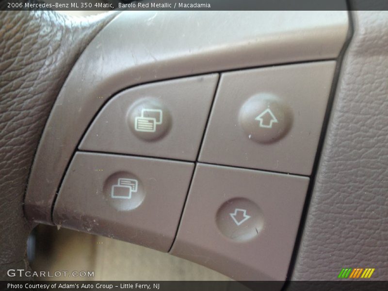 Barolo Red Metallic / Macadamia 2006 Mercedes-Benz ML 350 4Matic
