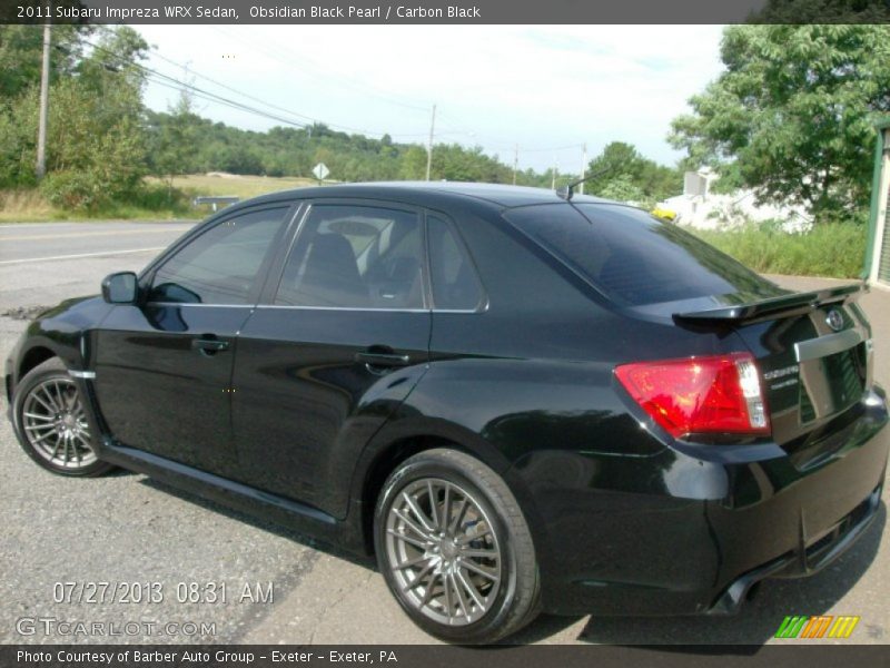 Obsidian Black Pearl / Carbon Black 2011 Subaru Impreza WRX Sedan