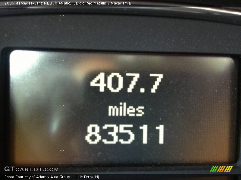 Barolo Red Metallic / Macadamia 2006 Mercedes-Benz ML 350 4Matic