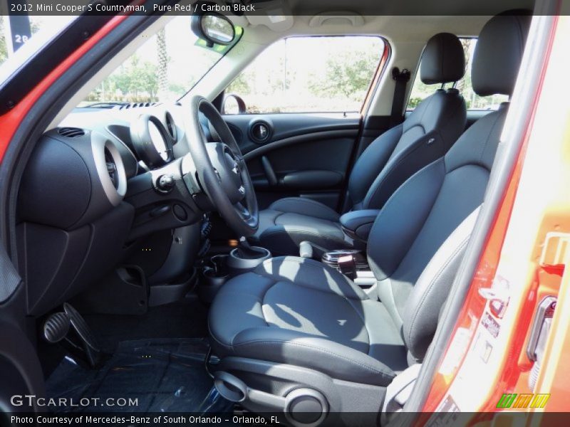Pure Red / Carbon Black 2012 Mini Cooper S Countryman