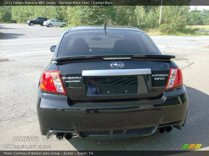 Obsidian Black Pearl / Carbon Black 2011 Subaru Impreza WRX Sedan
