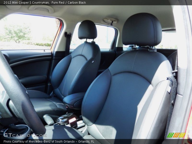 Pure Red / Carbon Black 2012 Mini Cooper S Countryman