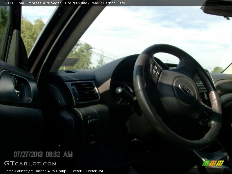 Obsidian Black Pearl / Carbon Black 2011 Subaru Impreza WRX Sedan