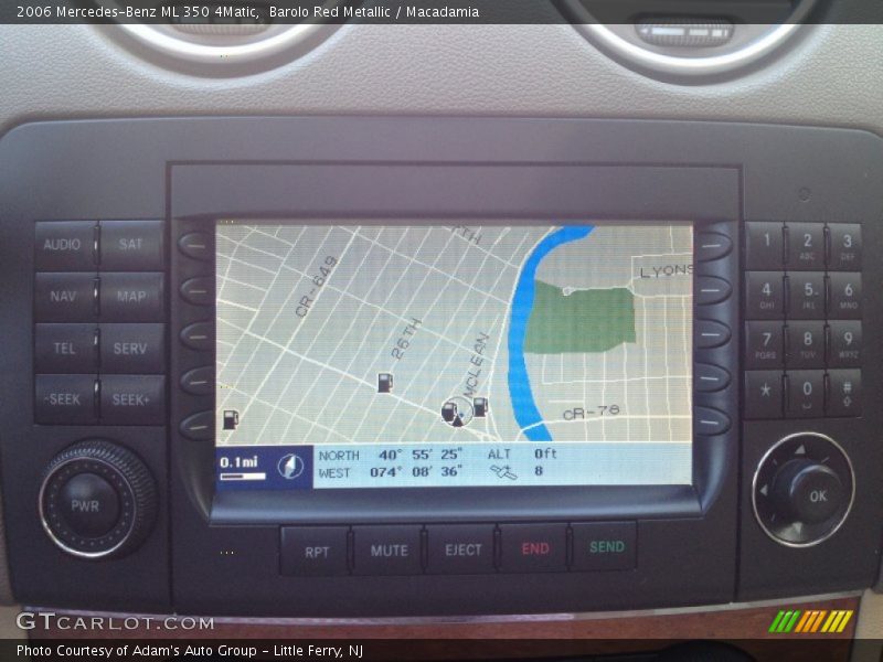 Barolo Red Metallic / Macadamia 2006 Mercedes-Benz ML 350 4Matic