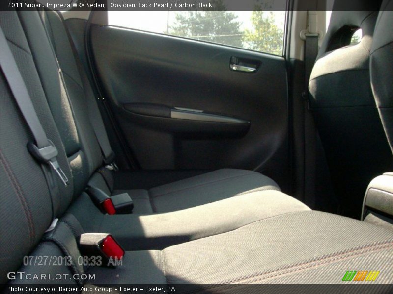 Obsidian Black Pearl / Carbon Black 2011 Subaru Impreza WRX Sedan