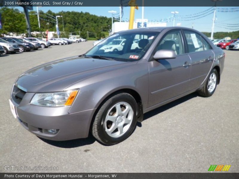 Steel Gray / Gray 2006 Hyundai Sonata GLS