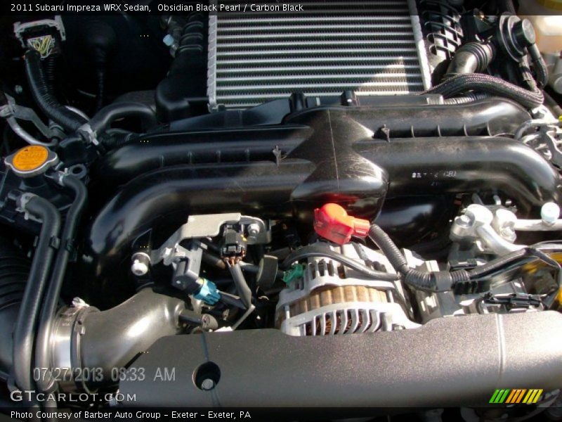 Obsidian Black Pearl / Carbon Black 2011 Subaru Impreza WRX Sedan