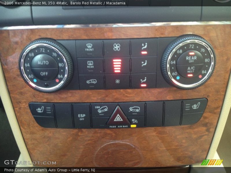 Barolo Red Metallic / Macadamia 2006 Mercedes-Benz ML 350 4Matic