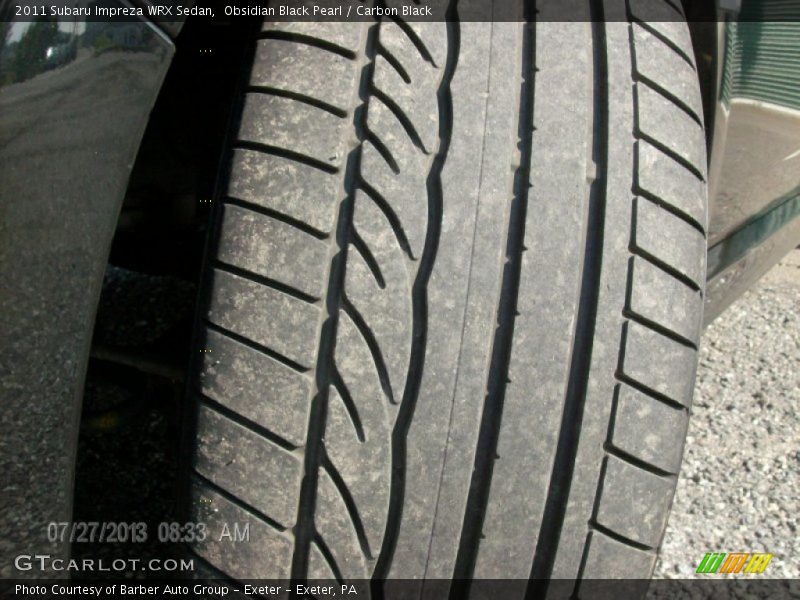 Obsidian Black Pearl / Carbon Black 2011 Subaru Impreza WRX Sedan