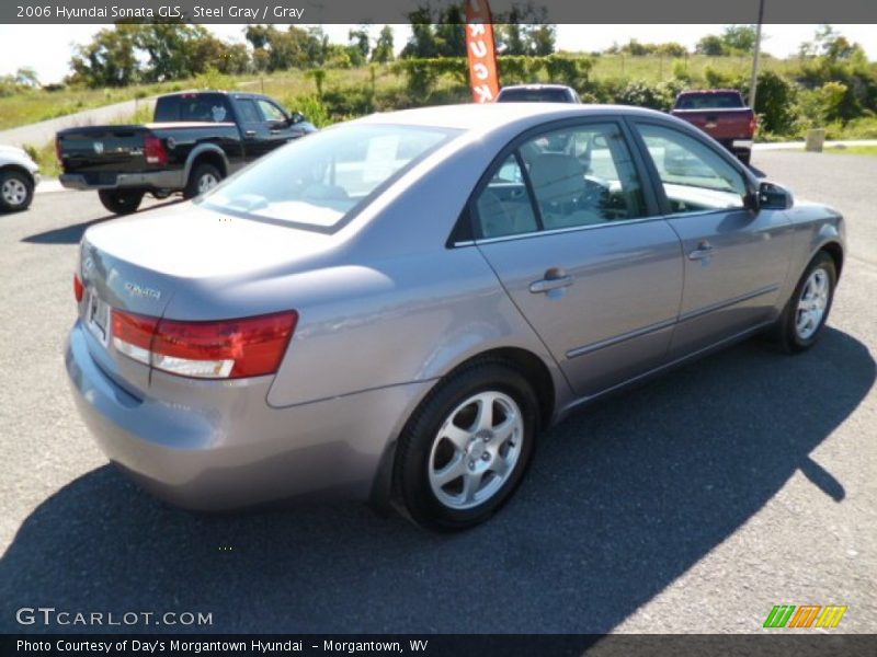 Steel Gray / Gray 2006 Hyundai Sonata GLS