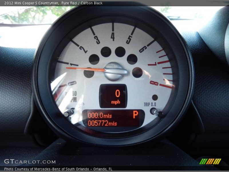 Pure Red / Carbon Black 2012 Mini Cooper S Countryman