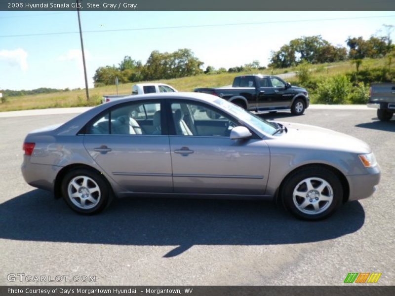 Steel Gray / Gray 2006 Hyundai Sonata GLS