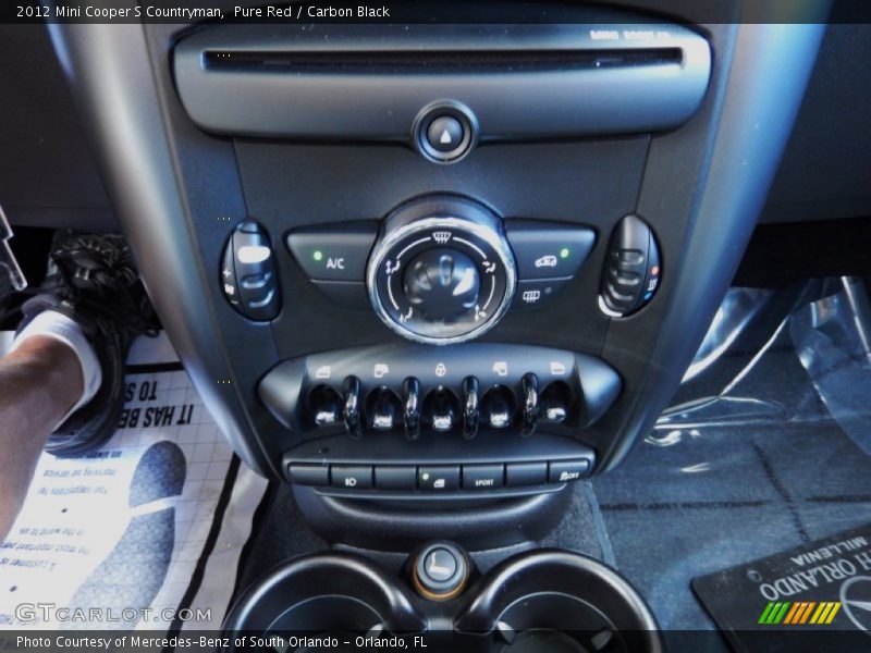 Controls of 2012 Cooper S Countryman