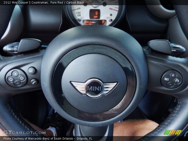 Pure Red / Carbon Black 2012 Mini Cooper S Countryman