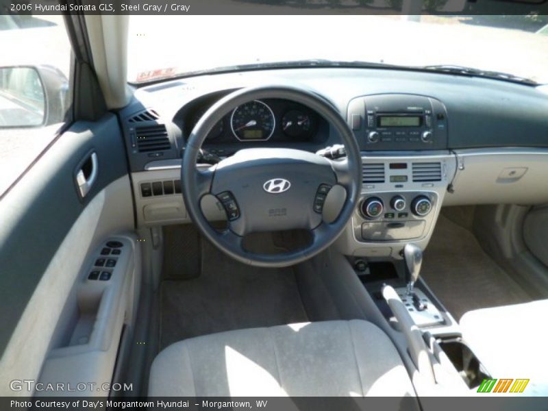 Steel Gray / Gray 2006 Hyundai Sonata GLS