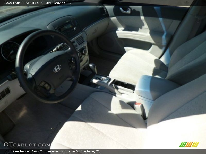 Steel Gray / Gray 2006 Hyundai Sonata GLS