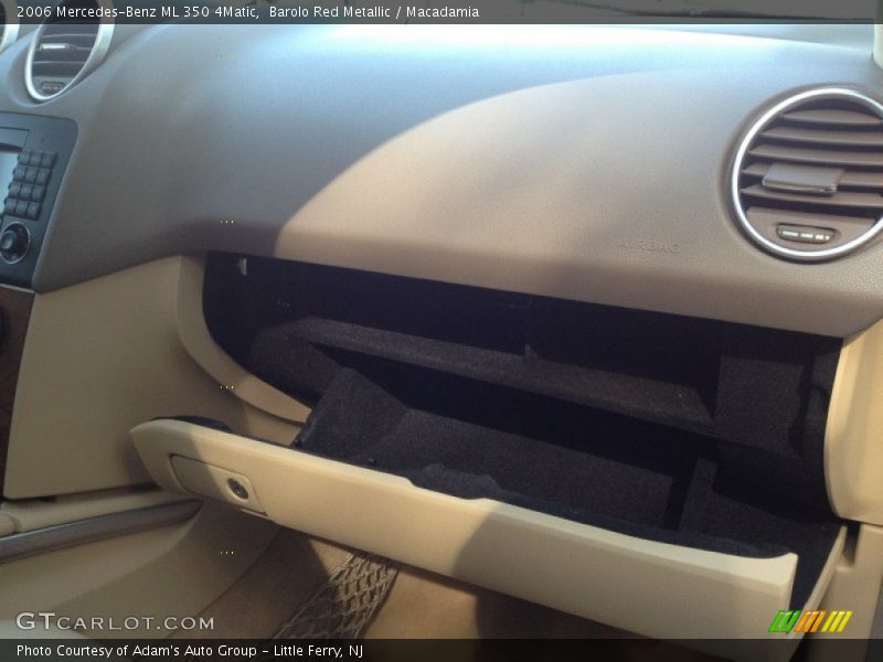 Barolo Red Metallic / Macadamia 2006 Mercedes-Benz ML 350 4Matic
