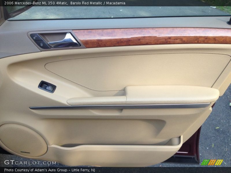 Barolo Red Metallic / Macadamia 2006 Mercedes-Benz ML 350 4Matic
