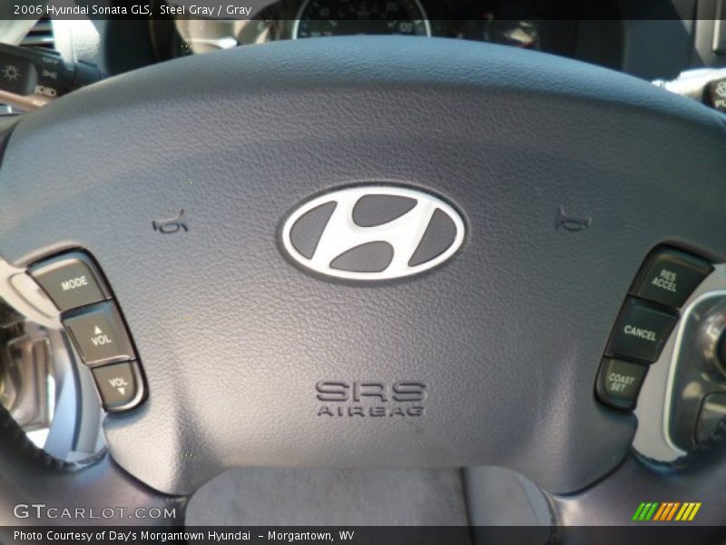 Steel Gray / Gray 2006 Hyundai Sonata GLS