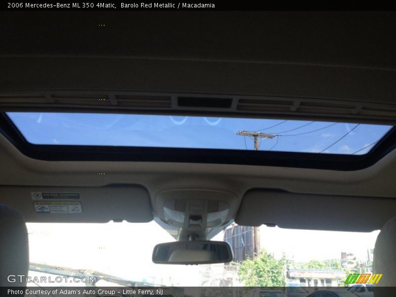 Barolo Red Metallic / Macadamia 2006 Mercedes-Benz ML 350 4Matic