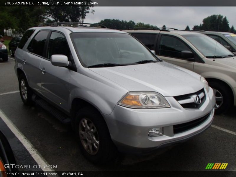 Billet Silver Metallic / Ebony 2006 Acura MDX Touring