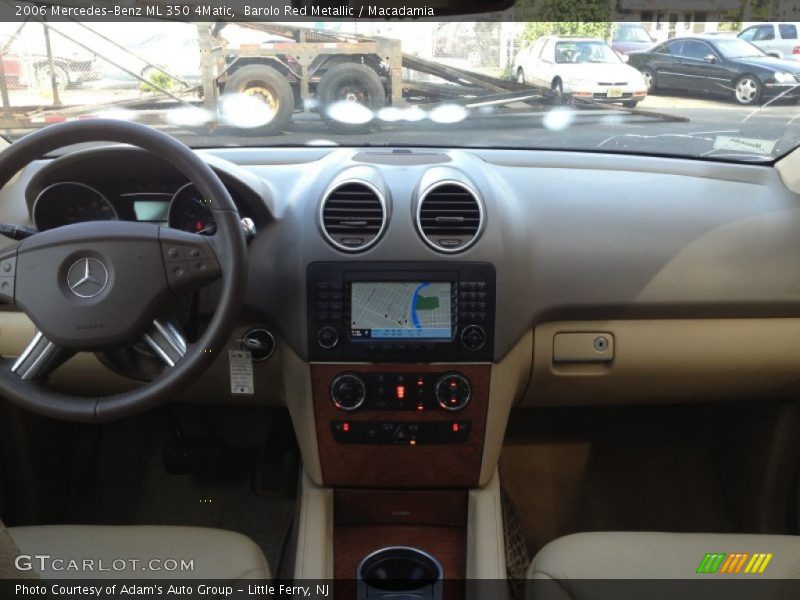 Barolo Red Metallic / Macadamia 2006 Mercedes-Benz ML 350 4Matic