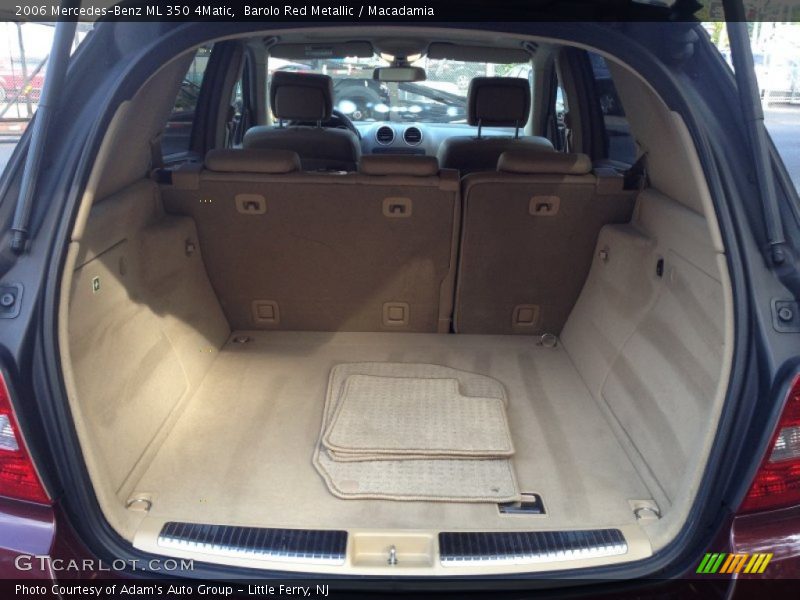 Barolo Red Metallic / Macadamia 2006 Mercedes-Benz ML 350 4Matic