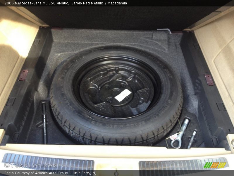 Barolo Red Metallic / Macadamia 2006 Mercedes-Benz ML 350 4Matic
