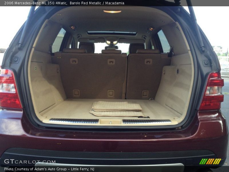 Barolo Red Metallic / Macadamia 2006 Mercedes-Benz ML 350 4Matic