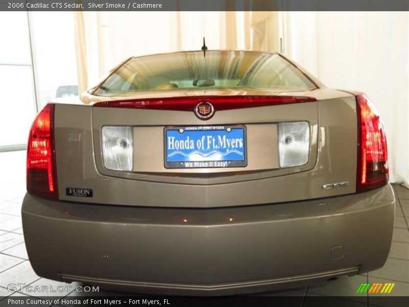 Silver Smoke / Cashmere 2006 Cadillac CTS Sedan