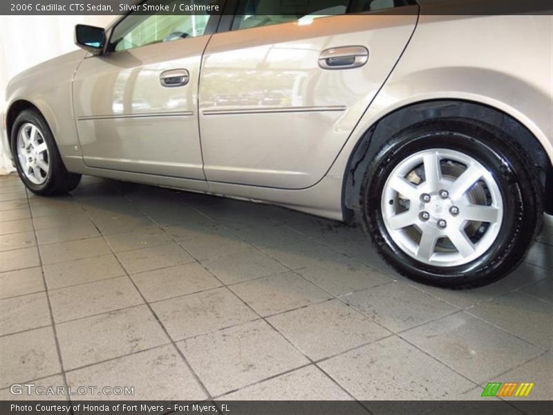 Silver Smoke / Cashmere 2006 Cadillac CTS Sedan