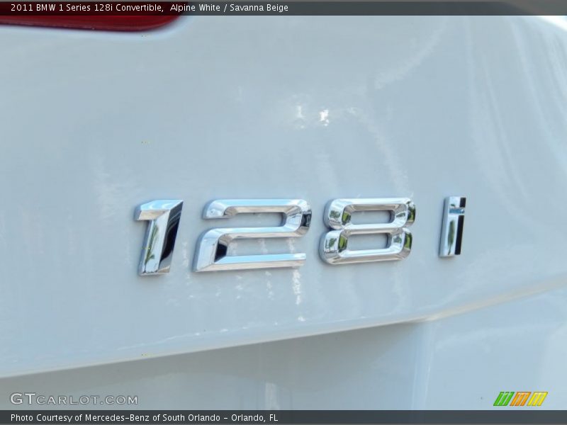  2011 1 Series 128i Convertible Logo