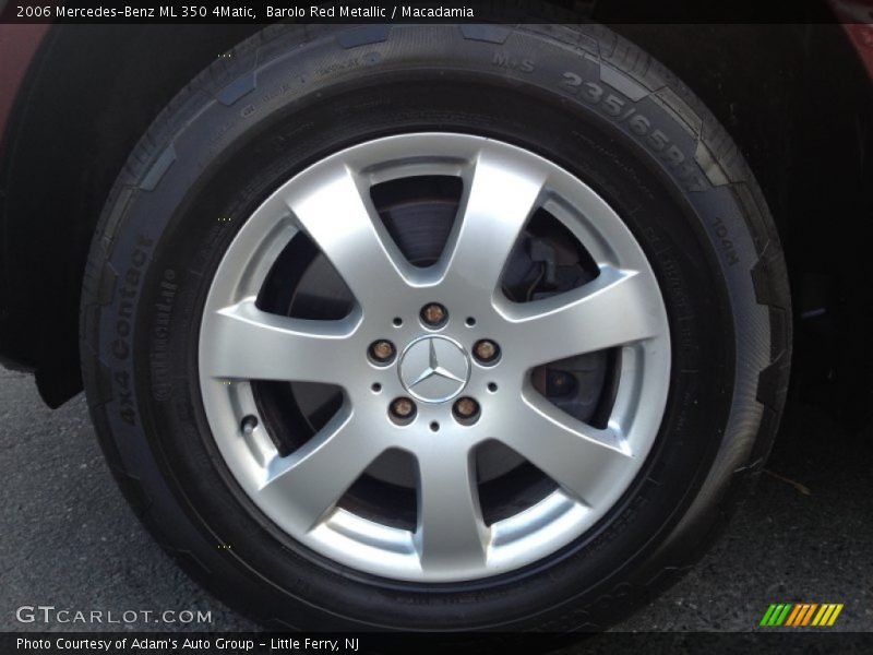 Barolo Red Metallic / Macadamia 2006 Mercedes-Benz ML 350 4Matic