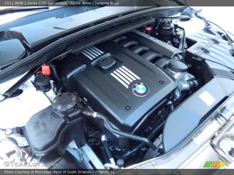  2011 1 Series 128i Convertible Engine - 3.0 Liter DOHC 24-Valve VVT Inline 6 Cylinder