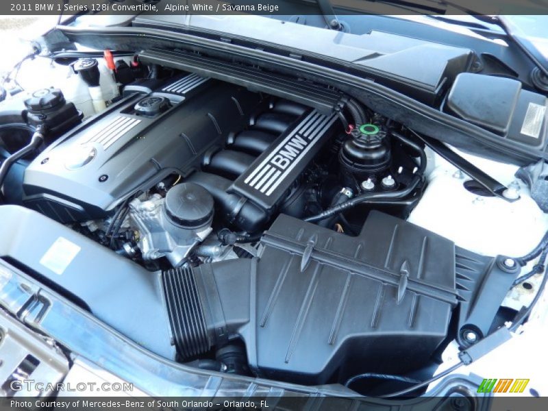  2011 1 Series 128i Convertible Engine - 3.0 Liter DOHC 24-Valve VVT Inline 6 Cylinder