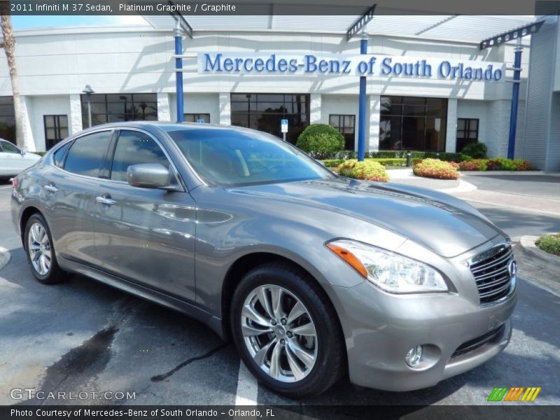 Platinum Graphite / Graphite 2011 Infiniti M 37 Sedan