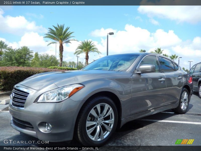 Platinum Graphite / Graphite 2011 Infiniti M 37 Sedan