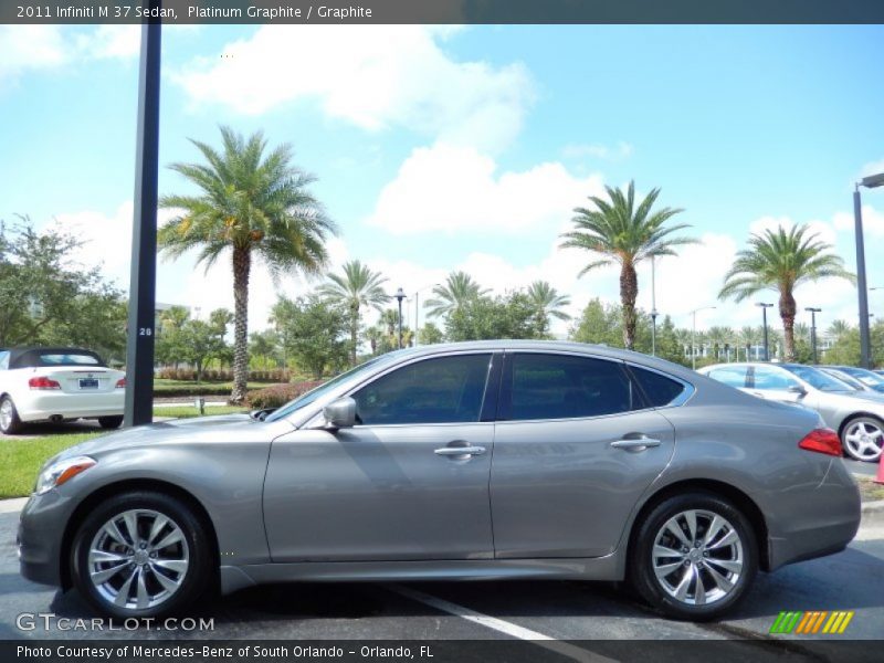 Platinum Graphite / Graphite 2011 Infiniti M 37 Sedan