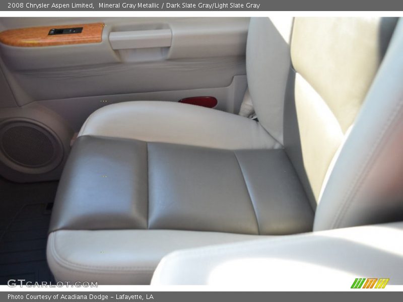 Mineral Gray Metallic / Dark Slate Gray/Light Slate Gray 2008 Chrysler Aspen Limited