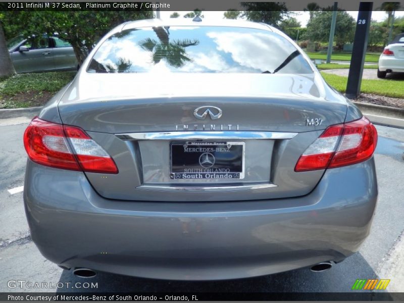 Platinum Graphite / Graphite 2011 Infiniti M 37 Sedan