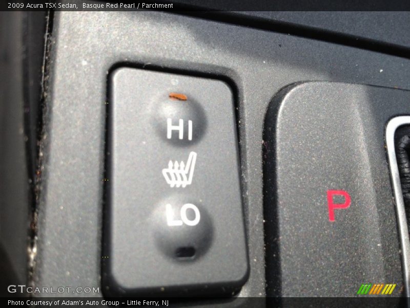 Basque Red Pearl / Parchment 2009 Acura TSX Sedan