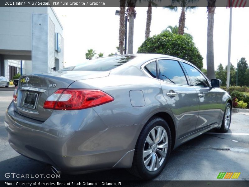 Platinum Graphite / Graphite 2011 Infiniti M 37 Sedan