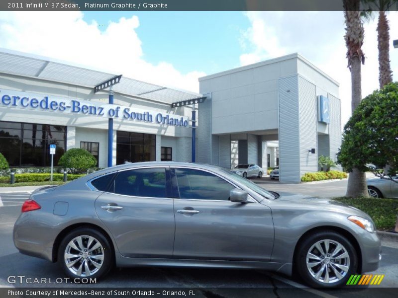 Platinum Graphite / Graphite 2011 Infiniti M 37 Sedan