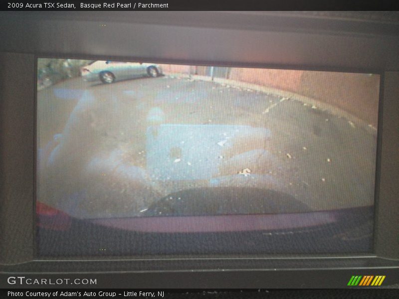 Basque Red Pearl / Parchment 2009 Acura TSX Sedan