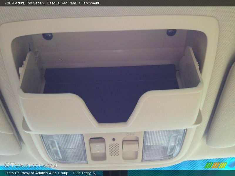 Basque Red Pearl / Parchment 2009 Acura TSX Sedan