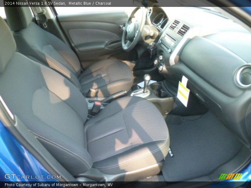Metallic Blue / Charcoal 2014 Nissan Versa 1.6 SV Sedan