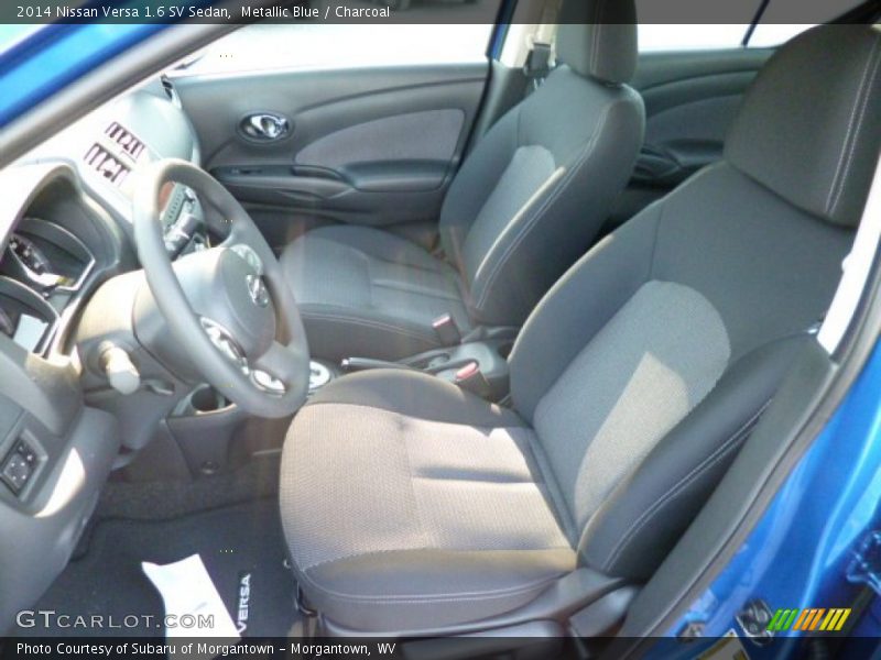 Metallic Blue / Charcoal 2014 Nissan Versa 1.6 SV Sedan